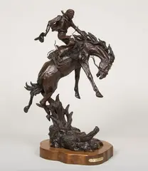 Ken Payne, High and Lonesome, Bronze, cast 4/40