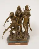 Richard Greeves, Yankton Sioux Grass Dancers, Bronze, cast 21/30