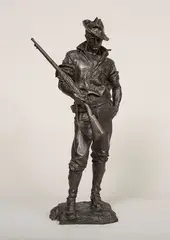 Rough Rider by Allen Newman, Bronze, cast C 26 1235, sold Aug 2025