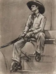 Robert Rishell, The Driver, Charcoal