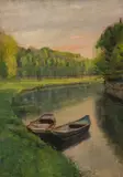 Bert Geer Phillips, Evening: Crecy, France