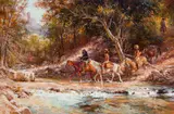 Roy Andersen, We Hunt Them, Oil on canvas