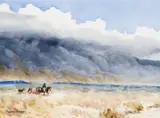William Moyers, A Cloud Cap, Watercolor
