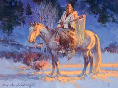 Roy Andersen, First Light, Oil on canvas