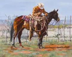 Tom Dorr, The Test, Oil on canvas