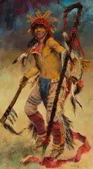 Charles Winfield Miller, The Ultimate Challenge, Oil on canvas