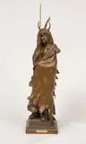 Richard Greeves, Mandan Man, Bronze, cast 21/30