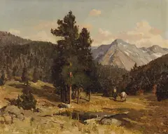 Fremont Ellis, Repose, Oil on canvas