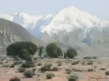 James Reynolds, High Sierras, Oil on canvas