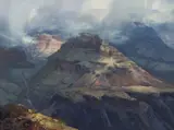 Ralph Love, Grand Canyon, Oil on canvas