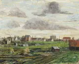 Ernest Lawson, Untitled (town)