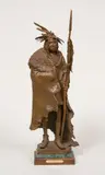 Richard Greeves, Yankton Sioux Bow Lance, Bronze, cast 21/30