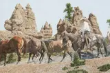 Jamie Means, Gathering the Mares, Colored pencil