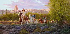 Ron Stewart, Morning Journey, Oil on canvas