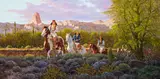 Ron Stewart, Morning Journey, Oil on canvas