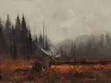 Ken Longmore, The Wanderer, Watercolor