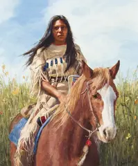 Susan Terpning, Prairie Memories, Oil on board