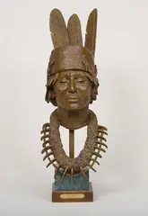 Richard Greeves, Arikara Man, Bronze, cast 21/30
