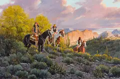 Ron Stewart, Evening Vigil, Oil on canvas