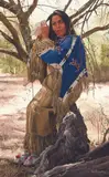 Ray Swanson, Preparing for the Dance, Oil on canvas