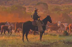 Bill Owen, Gold Dust, Oil on canvas