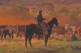 Bill Owen, Gold Dust, Oil on canvas