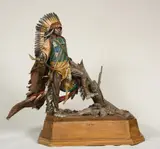 Dave McGary, Iron Hail, Bronze, cast 7/40