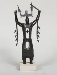 Mountain Spirit Dancer by Allan Houser, Bronze, cast 13/25, sold Apr 2025