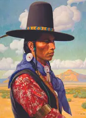 Thomas Blackshear, High Hat, Oil on canvas