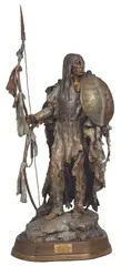 John Coleman, Pitatapiu, Bowlance Warrior, Bronze, 29/35