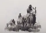 Mark Maggiori, 3 Riders, Mixed Media