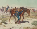 Charles Schreyvogel, On the Skirmish Line