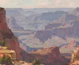 Edgar Alwin Payne, Grand Canyon, oil on canvas