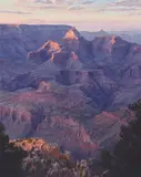 Curt Walters, Grand Canyon, Oil on canvas