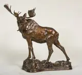 Tim Shinabarger, Across the Swamp, Bronze, cast AP/30