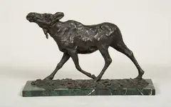 Kenneth Bunn, Cow Moose, Bronze, cast FP