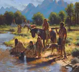 Don Oelze, Valley of Plenty, Oil on canvas