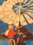Nancy Boren, Like a Sunflower in the Sun, Oil on canvas