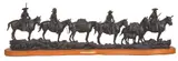 Truman Bolinger, Heading for The Green River Rendezvous, Bronze, cast #1/10