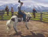 Robert Duncan, The First Ride, Oil on canvas