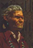 R. Brownell McGrew, Jerry Salt, Oil on board