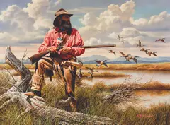 Alfredo Rodríguez, Wild and Free, Oil on canvas