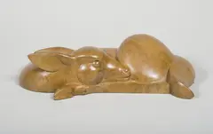 Tim Cherry, Flat Fawn, Bronze, cast 15/18