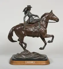 Veryl Goodnight, Privileged Lady, Bronze, cast 12/30