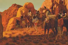 David Nordahl, Lying in Wait, Oil on board
