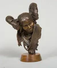 John Coleman, Walpi Maiden, Bronze, cast 7/50