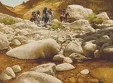 Frank McCarthy, The Hostiles Along the Salt River, Oil on board