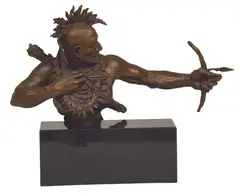 Herb Mignery, Deciding Moment, Bronze, case 1/15