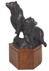 Dan Ostermiller, Mountain Comrades, Bronze, cast 8/20