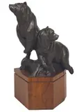 Dan Ostermiller, Mountain Comrades, Bronze, cast 8/20